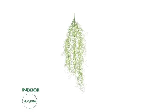 GloboStar® Artificial Garden HANGING AIR GRASS 20819 Τεχνητό Διακοσμητικό Κρεμαστό Φυτό Air Grass Μ22 x Π10 x Υ91cm