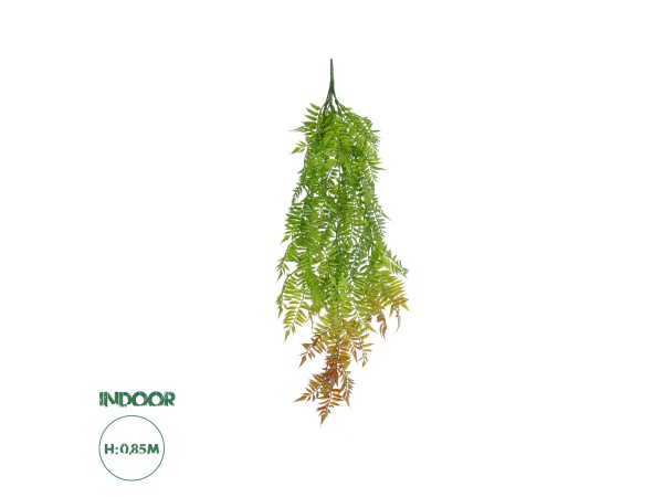 GloboStar® Artificial Garden HANGING FERN 20854 Τεχνητό Διακοσμητικό Κρεμαστό Φυτό Φτέρη Μ30 x Π14 x Υ85cm GloboStar® Artificial Garden HANGING FERN 20854 Τεχνητό Διακοσμητικό Κρεμαστό Φυτό Φτέρη Μ30 x Π14 x Υ85cm