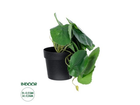 GloboStar® Artificial Garden STRAWBERRY PLANT 20951 Διακοσμητικό Φυτό Φράουλα Φ23 x Υ16cm