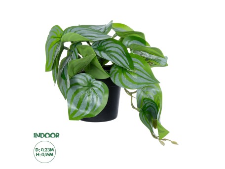 GloboStar® Artificial Garden STRAWBERRY PLANT 20953 Διακοσμητικό Φυτό Φράουλα Φ23 x Υ16cm