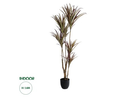 GloboStar® Artificial Garden DRAGON BLOOD TREE 20970 - Τεχνητό Διακοσμητικό Φυτό Δράκαινα Φ60 x Υ140cm