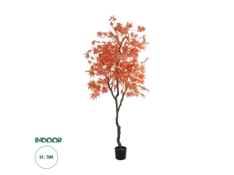 GloboStar® Artificial Garden MAPLE TREE 21105 Τεχνητό Διακοσμητικό Δέντρο Σφένδαμος Μ80 x Π80 x Υ160cm