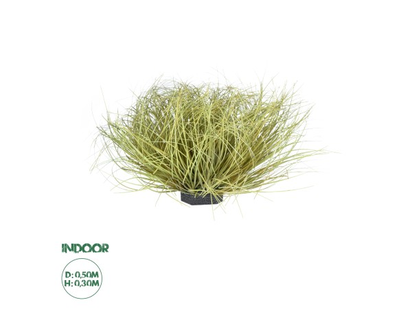 GloboStar® Artificial Garden GRASS BUSH PLANT 21166 Τεχνητό Διακοσμητικό Φυτό Θάμνος Grass Π50cm Y30cm