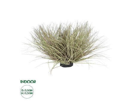 GloboStar® Artificial Garden GRASS BUSH PLANT 21167 Τεχνητό Διακοσμητικό Φυτό Θάμνος Grass Π50cm Y30cm