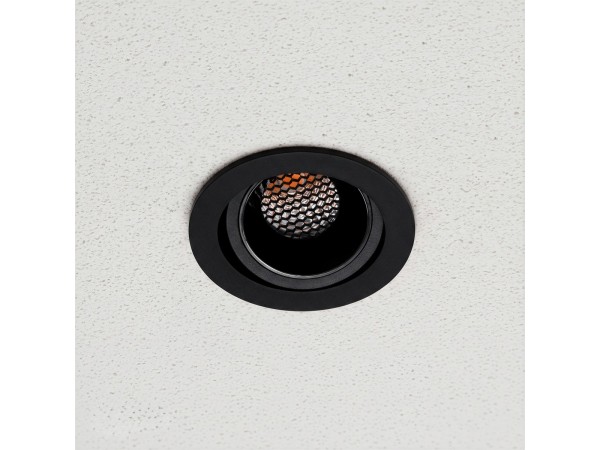 kelvo® LEO KLV-101-0311 Χωνευτό Κινούμενο Φωτιστικό Downlight Σποτ με Honeycomb Anti-Glare Reflector LED 10W 1250lm 38° AC 220-240V IP20 Θερμό Λευκό 2700K - Bridgelux COB Chip & TÜV SÜD Driver - Μαύρο Ματ - Μ8.5 x Π8.5 x Υ6.6cm / Q7.5cm - 5 Χρόνια Εγγύηση kelvo® LEO KLV-101-0311 Χωνευτό Κινούμενο Φωτιστικό Downlight Σποτ με Honeycomb Anti-Glare Reflector LED 10W 1250lm 38° AC 220-240V IP20 Θερμό Λευκό 2700K - Bridgelux COB Chip & TÜV SÜD Driver - Μαύρο Ματ - Μ8.5 x Π8.5 x Υ6.6cm / Q7.5cm - 5 Χρόνια Εγγύηση