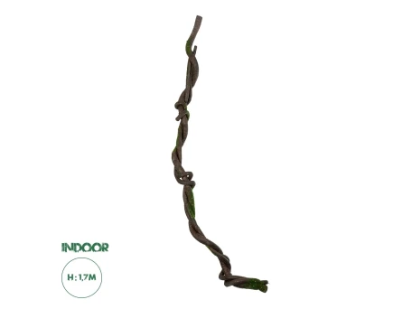 GloboStar® Artificial Garden VINE BRANCH 21465 Τεχνητό Διακοσμητικό Κλαδί Αμπελιού Y170cm
