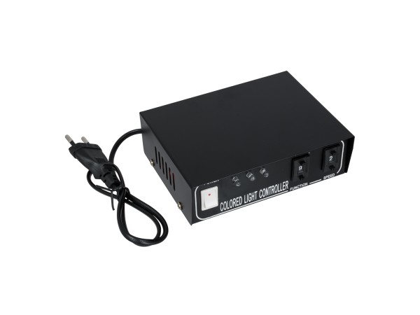 GloboStar® 22612-TUBE RGB Controller - Μεταλλάκτης Τροφοδοσίας AC/DC 230V IP20 για TUBE 360° Degree Neon Flex LED RGB 4 Pin Max 1500W - Έως 100 Μέτρα