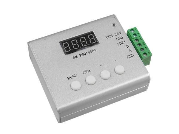 LED RGB GENIUS DMX512 TTL Output Controller SM-XMQ1000A 5-24v για RGB Wall Washer και Digital Neon Strip GloboStar 22629