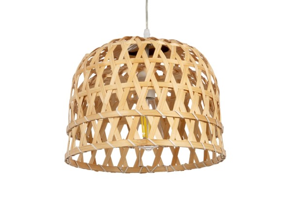 GLOBOSTAR® MANGEA 01634 Boho Κρεμαστό Φωτιστικό Οροφής με Ντουί 1 x E27 AC 220-240V IP20 - Μπεζ - Μ32 x Π32 x Υ30cm GLOBOSTAR® MANGEA 01634 Boho Κρεμαστό Φωτιστικό Οροφής με Ντουί 1 x E27 AC 220-240V IP20 - Μπεζ - Μ32 x Π32 x Υ30cm