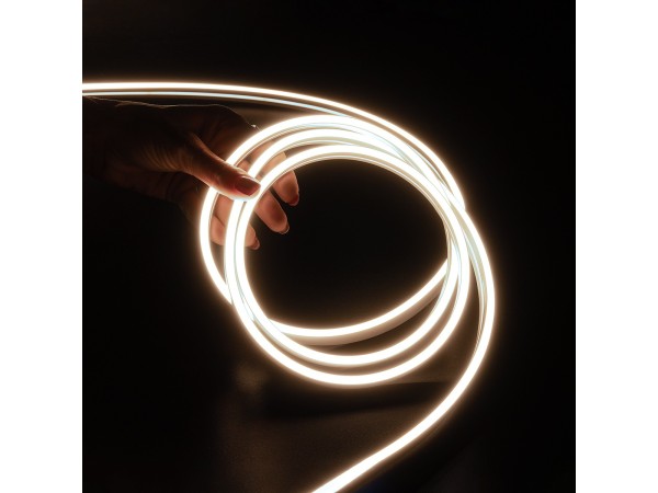 kelvo® NEONPRO KLV-101-0062 Ταινία Neon Flex LED 10W/m 1250lm/m 120° DC 48V Αδιάβροχο IP65 120 x SMD2835 Chip/m Φυσικό Λευκό 4500K Dimmable - Lumileds SMD Chip - Μ100 x Π0.6 x Υ1.2cm - 6 Χρόνια Εγγύηση