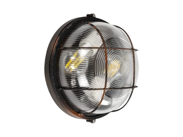 GLOBOSTAR® BOATLIGHT 61624 Vintage Φωτιστικό Καραβοχελώνα Τοίχου & Οροφής με Ντουί 2 x E27 AC 220-240V Αδιάβροχο IP65 - Χάλκινο Παλαιωμένο Εφέ Σκουριάς Ματ - Μ24 x Π24 x Υ11cm GLOBOSTAR® BOATLIGHT 61624 Vintage Φωτιστικό Καραβοχελώνα Τοίχου & Οροφής με Ντουί 2 x E27 AC 220-240V Αδιάβροχο IP65 - Χάλκινο Παλαιωμένο Εφέ Σκουριάς Ματ - Μ24 x Π24 x Υ11cm