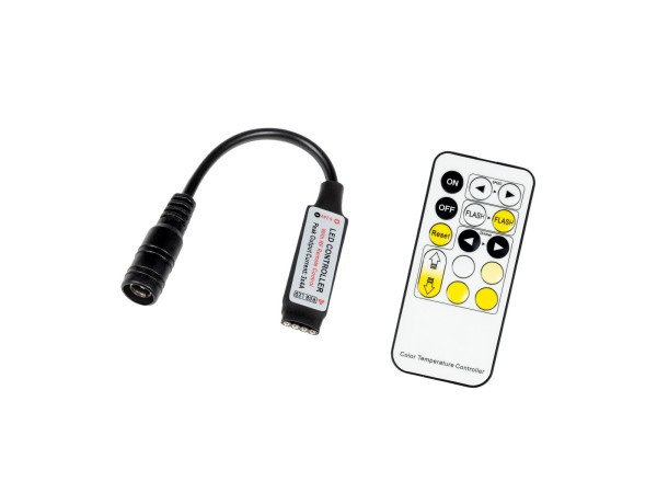 GloboStar® 73354 Ασύρματο LED CCT Controller με Χειριστήριο RF 2.4Ghz DC 5-24V Max 288W Μ15xΠ1.3xΥ1 GloboStar® 73354 Ασύρματο LED CCT Controller με Χειριστήριο RF 2.4Ghz DC 5-24V Max 288W Μ15xΠ1.3xΥ1