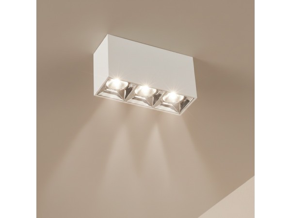 kelvo® LUMINAR KLV-101-0330 Φωτιστικό Downlight Σποτ LED 12W 1680lm 36° AC 220-240V IP20 Φυσικό Λευκό 4500K - Osram SMD Chip & TÜV SÜD Driver - Λευκό Ματ - Μ11.8 x Π4.2 x Υ6.6cm - 5 Χρόνια Εγγύηση