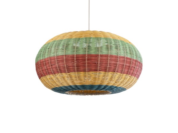 GLOBOSTAR® CABALLEROS 02056 Boho Κρεμαστό Φωτιστικό Οροφής με Ντουί 1 x E27 AC 220-240V IP20 - Πολύχρωμο - Μ70 x Π70 x Υ36cm GLOBOSTAR® CABALLEROS 02056 Boho Κρεμαστό Φωτιστικό Οροφής με Ντουί 1 x E27 AC 220-240V IP20 - Πολύχρωμο - Μ70 x Π70 x Υ36cm