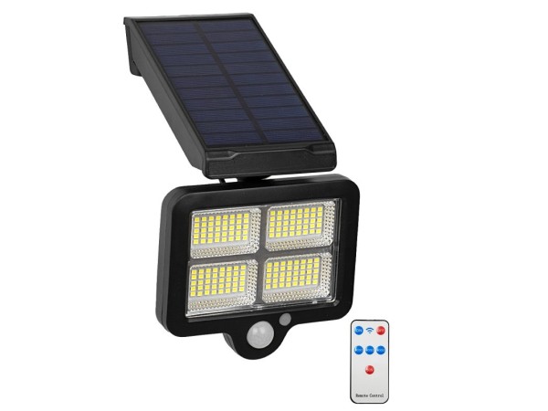 GLOBOSTAR® ORVION 71483 Προβολέας με IR Ασύρματο Χειριστήριο LED 20W 1000lm 120° DC 5V με Φωτοβολταϊκό Panel 5V 1W & Επαναφορτιζόμενη Μπαταρία Li-ion 3.2V 2400mAh Αδιάβροχο IP65 Ψυχρό Λευκό 6000K Dimmable - Sanan SMD Chip - Μαύρο - Μ12.5 x Π3.5 x Υ10cm - GLOBOSTAR® ORVION 71483 Προβολέας με IR Ασύρματο Χειριστήριο LED 20W 1000lm 120° DC 5V με Φωτοβολταϊκό Panel 5V 1W & Επαναφορτιζόμενη Μπαταρία Li-ion 3.2V 2400mAh Αδιάβροχο IP65 Ψυχρό Λευκό 6000K Dimmable - Sanan SMD Chip - Μαύρο - Μ12.5 x Π3.5 x Υ10cm -