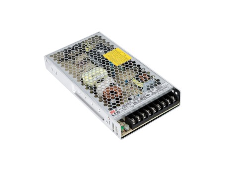 GLOBOSTAR® MEANWELL-LRS200-24 90783 Τροφοδοτικό/Μετασχηματιστής Class I PELV 200W 8.8A AC 220-240V σε DC 24V IP20 - Ρυθμιζόμενo από DC 21.6V έως DC 28.8V - Ασημί - Μ21.5 x Π11.5 x Υ3cm - 3 Χρόνια Εγγύηση