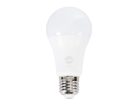 GLOBOSTAR® GLOBE 60049 Λάμπα E27 A60 LED 15W 1455lm 260° AC 220-240V IP20 Φυσικό Λευκό 4500K Dimmable - Lumileds SMD Chip - Λευκό Γαλακτερό - Μ6 x Π6 x Υ11.9cm - 3 Χρόνια Εγγύηση