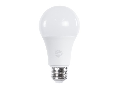 GLOBOSTAR® GLOBE 60056 Λάμπα E27 A60 με Αισθητήρα Κίνησης Microwave LED 10W 940lm 260° AC 220-240V IP20 Θερμό Λευκό 2700K - Lumileds SMD Chip - Λευκό Γαλακτερό - Μ6 x Π6 x Υ11cm - 3 Χρόνια Εγγύηση