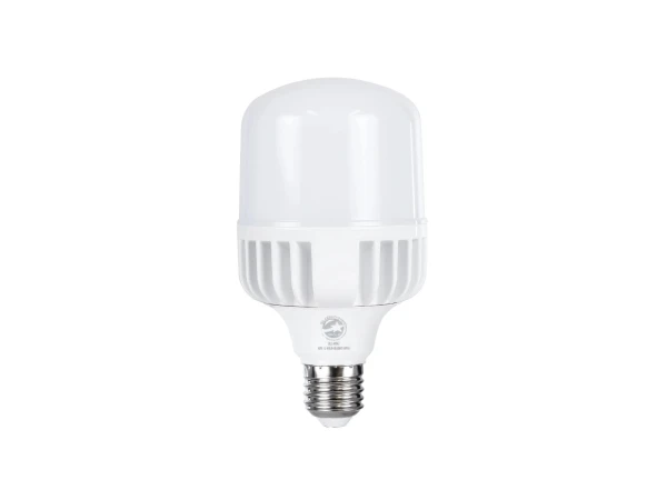 GLOBOSTAR® HIGHBAY 60061 Λάμπα E27 LED 25W 2910lm 260° AC 220-240V Αδιάβροχο IP44 Φυσικό Λευκό 4500K - Lumileds SMD Chip - Λευκό Γαλακτερό - Μ8 x Π8 x Υ15cm - 3 Χρόνια Εγγύηση