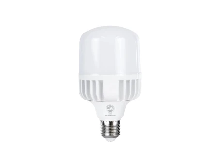 GLOBOSTAR® HIGHBAY 60062 Λάμπα E27 LED 25W 2350lm 260° AC 220-240V Αδιάβροχο IP44 Θερμό Λευκό 2700K - Lumileds SMD Chip - Λευκό Γαλακτερό - Μ8 x Π8 x Υ15cm - 3 Χρόνια Εγγύηση