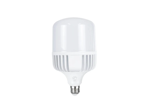GLOBOSTAR® HIGHBAY 60064 Λάμπα E27 LED 50W 4850lm 260° AC 220-240V Αδιάβροχο IP54 Φυσικό Λευκό 4500K - Lumileds SMD Chip - Λευκό Γαλακτερό - Μ12 x Π12 x Υ20cm - 3 Χρόνια Εγγύηση