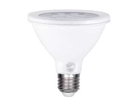GLOBOSTAR® SPOTPAR 60084 Σποτ E27 PAR30 LED 12W 1200lm 36° AC 220-240V IP20 Ψυχρό Λευκό 6000K - Μ9.5 x Π9.5 x Υ9.5cm - 3 Χρόνια Εγγύηση