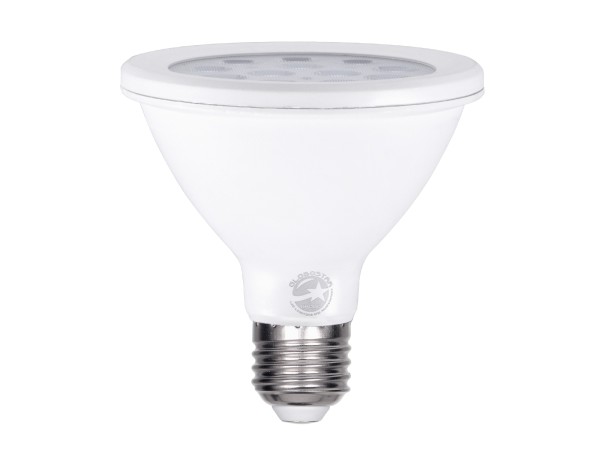 GLOBOSTAR® SPOTPAR 60086 Σποτ E27 PAR30 LED 12W 1128lm 36° AC 220-240V IP20 Θερμό Λευκό 2700K - Μ9.5 x Π9.5 x Υ9.5cm - 3 Χρόνια Εγγύηση