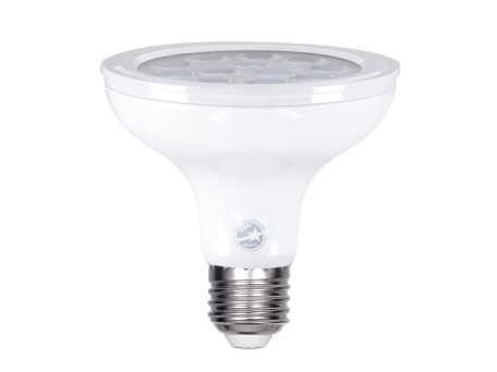 GLOBOSTAR® SPOTPAR 60090 Σποτ E27 PAR30 LED 12W 1200lm 36° AC 220-240V IP20 Ψυχρό Λευκό 6000K Dimmable - Μ9.5 x Π9.5 x Υ9.5cm - 3 Χρόνια Εγγύηση