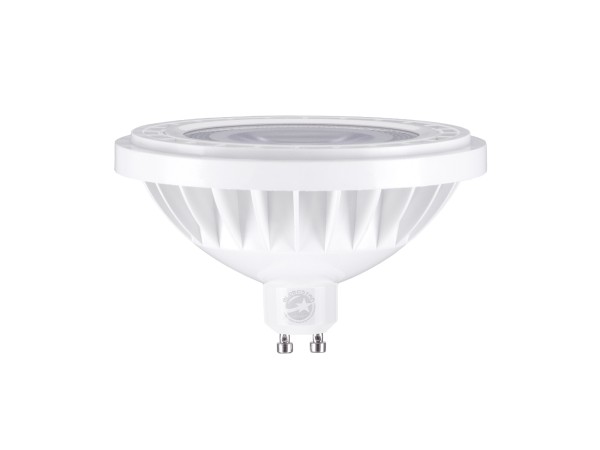 GLOBOSTAR® BEAMAR 60126 Σποτ GU10 AR111 LED 15W 1500lm 12° AC 220-240V IP20 Ψυχρό Λευκό 6000K - Μ11 x Π11 x Υ6.6cm - 3 Χρόνια Εγγύηση
