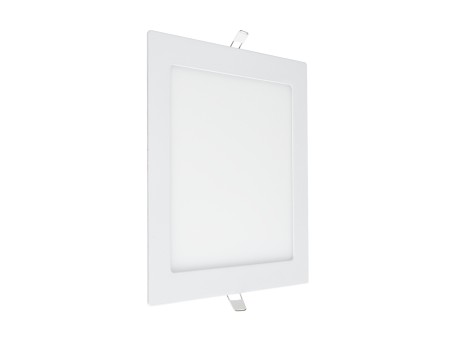 GLOBOSTAR® PANELO 60197 Χωνευτό Panel Οροφής LED 20W 2180lm 120° AC 220-240V IP20 Ψυχρό Λευκό 6000K - Lumileds SMD Chip & TÜV SÜD Driver - Λευκό Γαλακτερό - Μ22.5 x Π22.5 x Υ1.9cm / Q20 x 20cm - 3 Χρόνια Εγγύηση