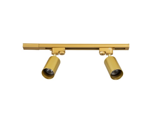 GLOBOSTAR® LEO 60358 Μοντέρνο Φωτιστικό Οροφής με Ντουί 2 x GU10 AC 220-240V IP20 - Χρυσό Πλατίνα - Μ50.5 x Π6 x Υ20cm GLOBOSTAR® LEO 60358 Μοντέρνο Φωτιστικό Οροφής με Ντουί 2 x GU10 AC 220-240V IP20 - Χρυσό Πλατίνα - Μ50.5 x Π6 x Υ20cm