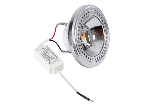 GLOBOSTAR® DARKO 60380 Σποτ AR111 LED 14W 1582lm 40° AC 220-240V IP20 Θερμό Λευκό 2700K - Indirect Anti-Glare Reflector - Bridgelux High Lumen COB Gen2 & TÜV SÜD Driver - Μ11.1 x Π11.1 x Υ6.6cm - 3 Χρόνια Εγγύηση