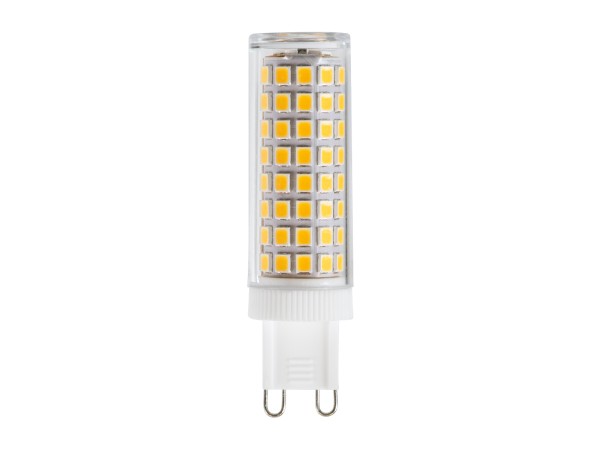 GLOBOSTAR® TUBΙTO 60386 Λάμπα G9 68mm LED 6W 816lm 360° AC 220-240V IP20 Θερμό Λευκό 2700K - Lumileds SMD Chip - Μ1.8 x Π1.8 x Υ6.8cm - 3 Χρόνια Εγγύηση