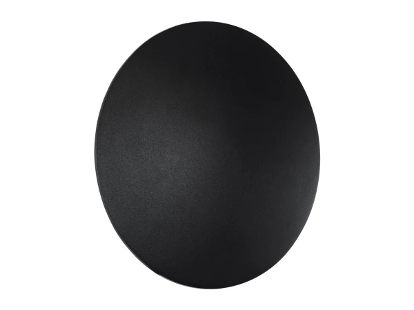GLOBOSTAR® HELIO-R 60494 Μοντέρνο Φωτιστικό Τοίχου - Απλίκα LED 12W 1320lm 120° AC 220-240V Αδιάβροχο IP65 Φυσικό Λευκό 4500K - Lumileds SMD Chip & TÜV SÜD Driver - Μαύρο Ματ - Μ26 x Π26 x Υ5cm - 5 Χρόνια Εγγύηση