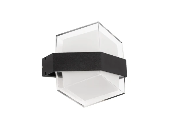 GLOBOSTAR® EMPIRE 60781 Μοντέρνο Φωτιστικό Τοίχου - Απλίκα LED 12W 1200lm 120° AC 220-240V Αδιάβροχο IP65 Θερμό Λευκό 2700K - Bridgelux SMD Chip & TÜV SÜD Driver - Μαύρο Ματ - Μ18.5 x Π10 x Υ17.5cm - 3 Χρόνια Εγγύηση GLOBOSTAR® EMPIRE 60781 Μοντέρνο Φωτιστικό Τοίχου - Απλίκα LED 12W 1200lm 120° AC 220-240V Αδιάβροχο IP65 Θερμό Λευκό 2700K - Bridgelux SMD Chip & TÜV SÜD Driver - Μαύρο Ματ - Μ18.5 x Π10 x Υ17.5cm - 3 Χρόνια Εγγύηση