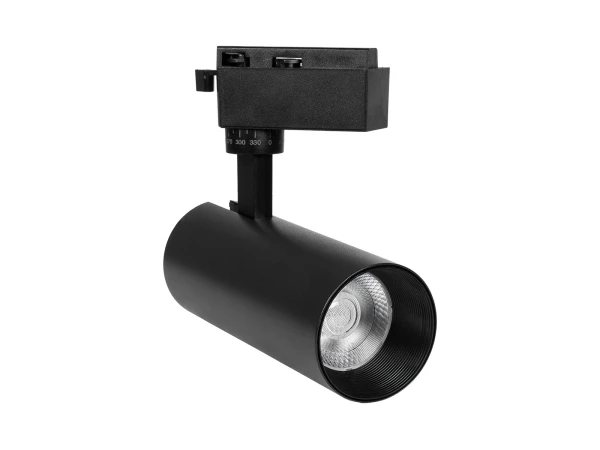 GLOBOSTAR® LUGANO 60810 Μονοφασικό Σποτ Ράγας LED 20W 2500lm 36° AC 220-240V IP20 Φυσικό Λευκό 4500K - Bridgelux COB Chip & TÜV SÜD Driver - Eurotrack 1PH - Μαύρο Ματ - Μ8.5 x Π6.5 x Υ20.5cm - 5 Χρόνια Εγγύηση GLOBOSTAR® LUGANO 60810 Μονοφασικό Σποτ Ράγας LED 20W 2500lm 36° AC 220-240V IP20 Φυσικό Λευκό 4500K - Bridgelux COB Chip & TÜV SÜD Driver - Eurotrack 1PH - Μαύρο Ματ - Μ8.5 x Π6.5 x Υ20.5cm - 5 Χρόνια Εγγύηση