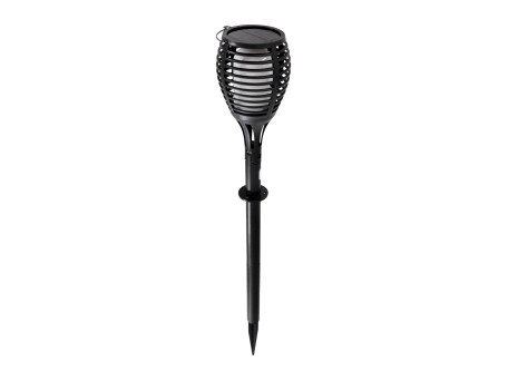 GloboStar® FIAMMA 61549 Αυτόνομο Ηλιακό Καρφωτό Φωτιστικό Κήπου LED SMD 2W 80lm με Ενσωματωμένη Μπαταρία 1500mAh - Φωτοβολταϊκό Πάνελ - Αισθητήρα Ημέρας-Νύχτας Φαναράκι Κήπου - Εφέ Φλόγας Διακοσμητικό - Αδιάβροχο IP65 - 1800K Φ10 x Υ55cm - 2 Χρόνια Εγγύησ