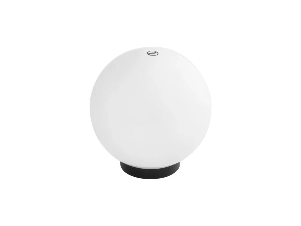 GLOBOSTAR® AGROS 61594 Φωτιστικό Κήπου με Ντουί 1 x E27 AC 220-240V Αδιάβροχο IP65 - Λευκό & Μάυρο - Μ20 x Π20 x Υ22cm