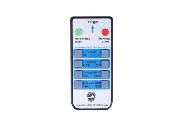 GLOBOSTAR® SMARTGROUP-REM 61703 Ασύρματο Χειριστήριο IR για όλα τα Φωτιστικά Τεχνολογίας Smart Group Linkable Control System 2.4Ghz DC 3V CR 2032 IP20 Γκρι με Μαύρο Πλαστικό ABS - Μ9 x Π4 x Υ1.5cm - 5 Χρόνια Εγγύηση