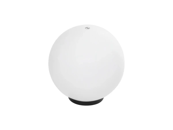 GLOBOSTAR® AGROS 61710 Φωτιστικό Κήπου με Ντουί 1 x E27 AC 220-240V Αδιάβροχο IP65 - Λευκό & Μάυρο - Μ30 x Π30 x Υ32cm