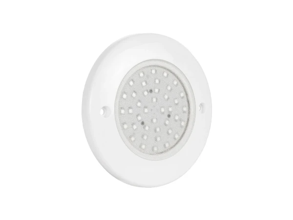 GLOBOSTAR® POOLARTY 61718 Υποβρύχιο Φωτιστικό για Σιντριβάνια/Πισίνες LED 8W 560lm 120° DC 12V Αδιάβροχο IP68 RGB Dimmable - Bridgelux SMD Chip - 1m VDE Rubber Καλώδιο - Μ13 x Π13 x Υ2cm - 3 Χρόνια Εγγύηση