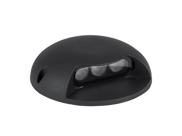 GLOBOSTAR® STEPLUNA 90617 Φωτιστικό Σκαλοπατιού / Διαδρόμου LED 3W 345lm 10° DC 24V Αδιάβροχο IP65 Φυσικό Λευκό 4500K Dimmable - Bridgelux SMD Chip - Μαύρο Ματ - Μ12 x Π12 x Υ3cm - 3 Χρόνια Εγγύηση GLOBOSTAR® STEPLUNA 90617 Φωτιστικό Σκαλοπατιού / Διαδρόμου LED 3W 345lm 10° DC 24V Αδιάβροχο IP65 Φυσικό Λευκό 4500K Dimmable - Bridgelux SMD Chip - Μαύρο Ματ - Μ12 x Π12 x Υ3cm - 3 Χρόνια Εγγύηση