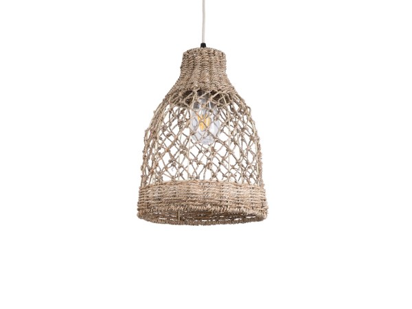 GLOBOSTAR® ECUADOR 02118 Boho Κρεμαστό Φωτιστικό Οροφής με Ντουί 1 x E27 AC 220-240V IP20 - Μπεζ - Μ25 x Π25 x Υ35cm GLOBOSTAR® ECUADOR 02118 Boho Κρεμαστό Φωτιστικό Οροφής με Ντουί 1 x E27 AC 220-240V IP20 - Μπεζ - Μ25 x Π25 x Υ35cm