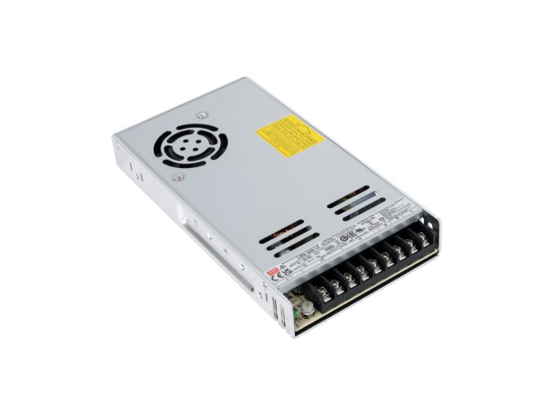 GLOBOSTAR® MEANWELL-LRS350-12 90784 Τροφοδοτικό/Μετασχηματιστής PELV 350W 29A DC 12V IP20 - AC 220-240V σε DC 12V / Ρυθμιζόμενo από DC 10.2V έως DC 13.8V - Μ21.5 x Π11.5 x Υ3cm - 3 Χρόνια Εγγύηση