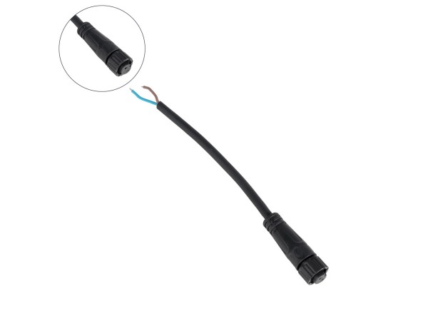 GLOBOSTAR® CONNECTOR 999-0265 2 Pin Σύνδεσμος Τροφοδοσίας για Wall Washers & Προβολείς με Είσοδο 2 x 0.25mm2 & Έξοδο 1 x Αρσενικό Βύσμα Αδιάβροχο IP65 - Μαύρο - Μ20 x Π1.5 x Υ1.5cm GLOBOSTAR® CONNECTOR 999-0265 2 Pin Σύνδεσμος Τροφοδοσίας για Wall Washers & Προβολείς με Είσοδο 2 x 0.25mm2 & Έξοδο 1 x Αρσενικό Βύσμα Αδιάβροχο IP65 - Μαύρο - Μ20 x Π1.5 x Υ1.5cm