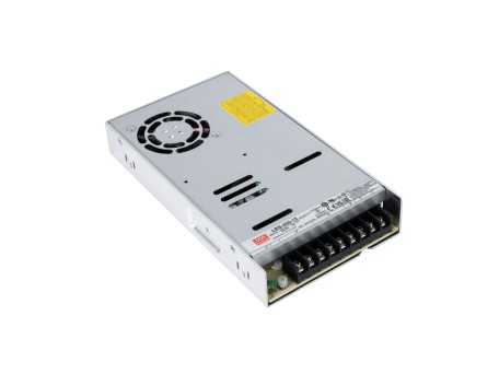 GLOBOSTAR® MEANWELL-LRS450-12 90786 Τροφοδοτικό/Μετασχηματιστής Class I PELV 450W 37.5A AC 220-240V σε DC 12V IP20 - Ρυθμιζόμενo από DC 10.2V έως DC 13.8V - Ασημί - Μ22.5 x Π12.4 x Υ3.5cm - 3 Χρόνια Εγγύηση