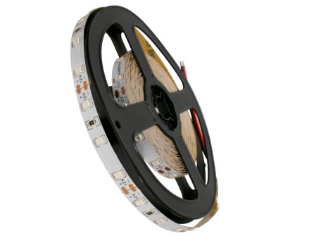 GloboStar® 70004 Ταινία LED SMD 2835 5m 4.8W/m 60LED/m 412lm/m 120° DC 12V IP20 Κόκκινο