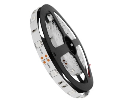 GloboStar® 70016 Ταινία LED SMD 5050 5m 7.2W/m 30LED/m 727lm/m 120° DC 12V IP20 Μπλε