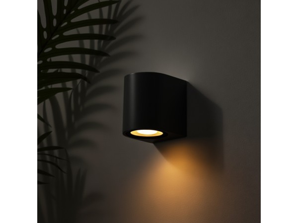 kelvo® MURANO KLV-101-0012 Φωτιστικό Τοίχου / Απλίκα για Λάμπα MR16 με Ντουί GU10 AC 220-240V Αδιάβροχο IP65 - Μαύρο Ματ - Μ6.5 x Π7.5 x Υ7.5cm kelvo® MURANO KLV-101-0012 Φωτιστικό Τοίχου / Απλίκα για Λάμπα MR16 με Ντουί GU10 AC 220-240V Αδιάβροχο IP65 - Μαύρο Ματ - Μ6.5 x Π7.5 x Υ7.5cm