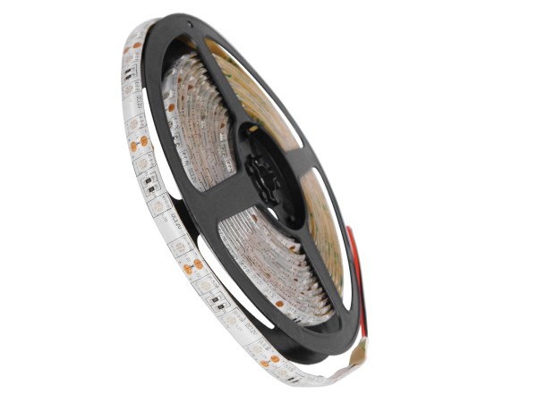 GLOBOSTAR® LUMAR 70125 Ταινία LED 14.4W/m 936lm/m 120° DC 12V Αδιάβροχη IP65 60 x SMD5050 Chip/m Πράσινο Dimmable - Sanan SMD Chip - Μ500 x Π1 x Υ0.2cm - Ρολό 5 Μέτρων - 5 Χρόνια Εγγύηση